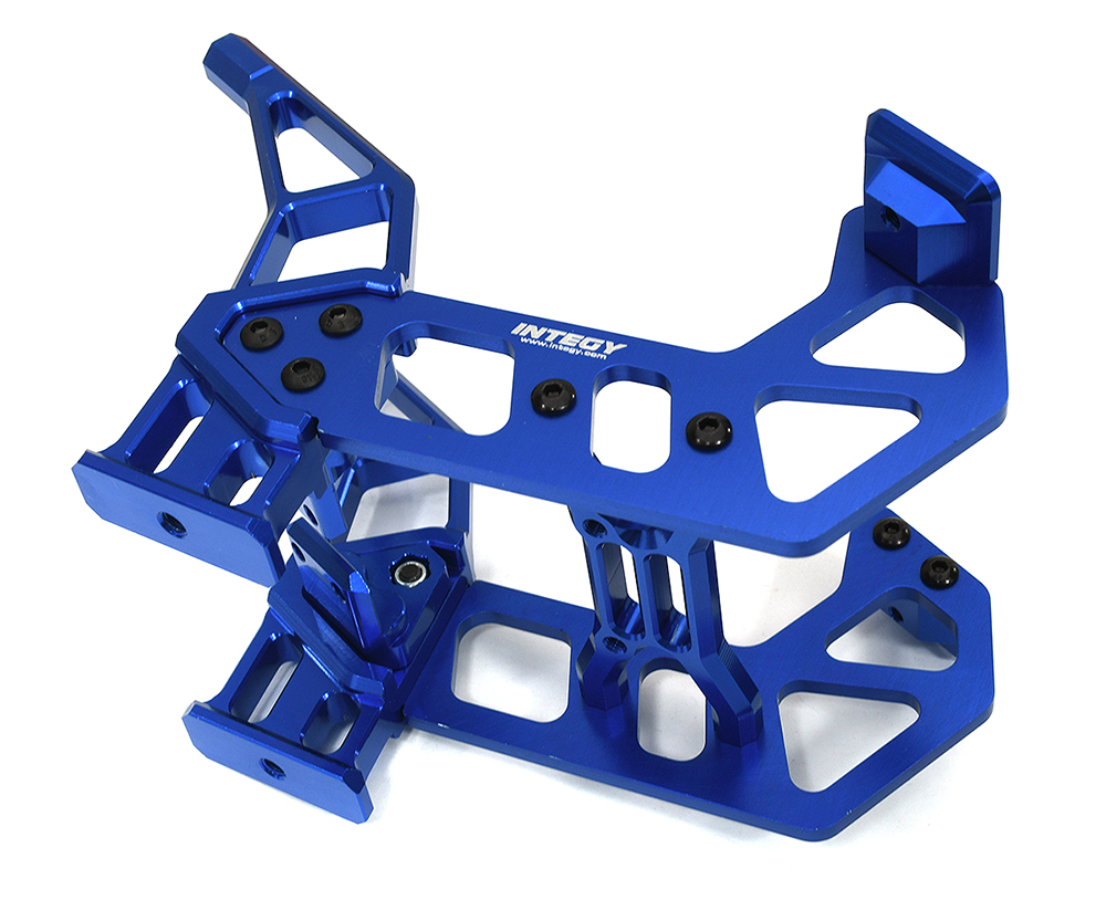 C33311BLUE Wing Mount Set & Diffuser Supports for Arrma 1/7 Limitless ARA320519 ARA320526 - Image 1