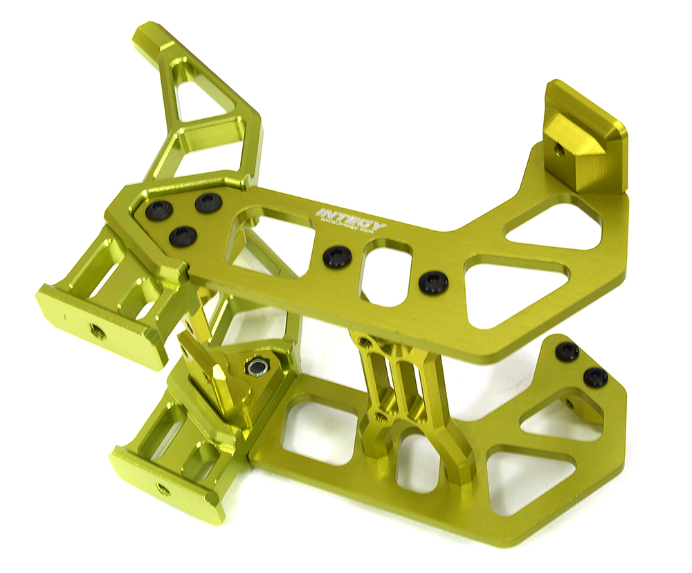 C33311GREEN Wing Mount Set & Diffuser Supports for Arrma 1/7 Limitless ARA320519 ARA320526 - Image 1