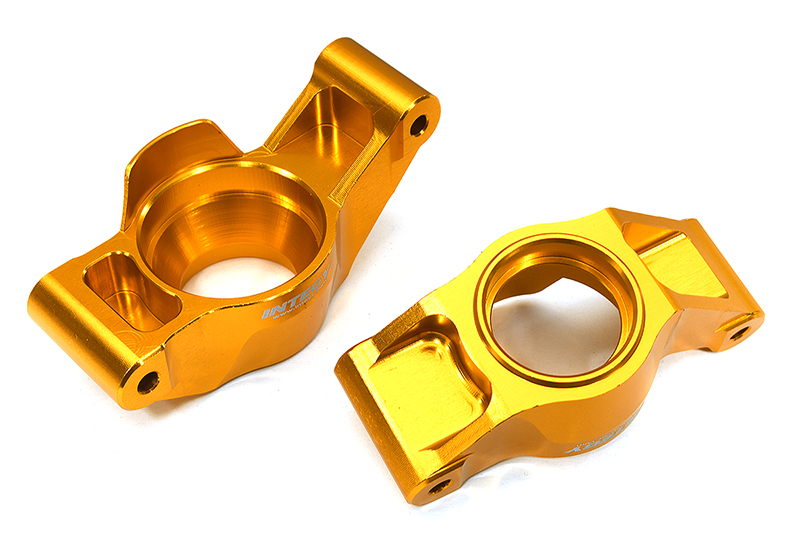 C33317ORANGE Billet Machined Rear Hub Carriers for Traxxas XRT Req. 20x32x7mm Bearings 7852 - Image 1