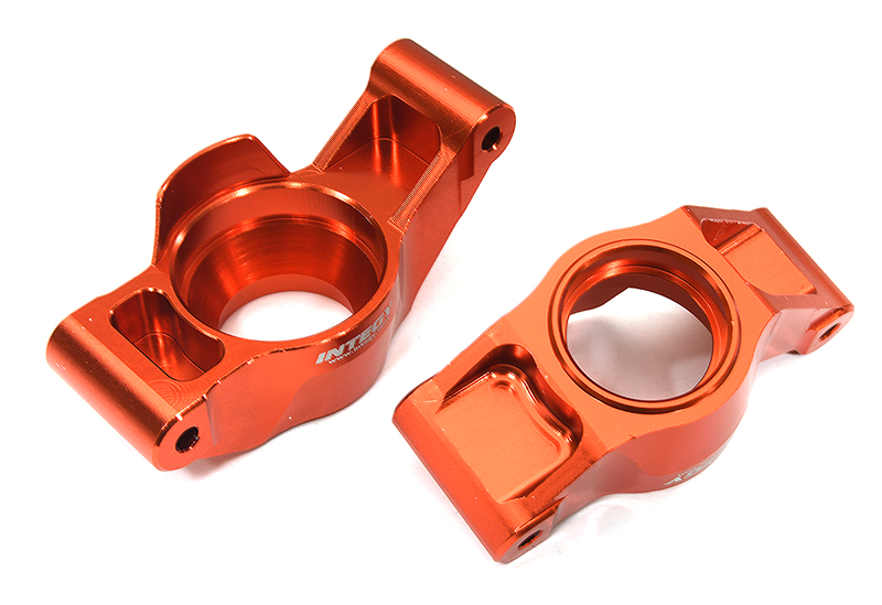 C33317RED Billet Machined Rear Hub Carriers for Traxxas XRT Req. 20x32x7mm Bearings 7852 - Image 1