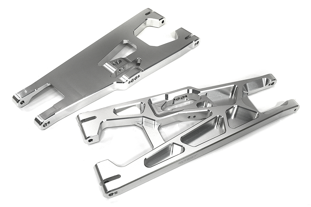 C33319SILVER Billet Machined Lower Suspension Arms for Traxxas XRT 7893 7894 - Image 1