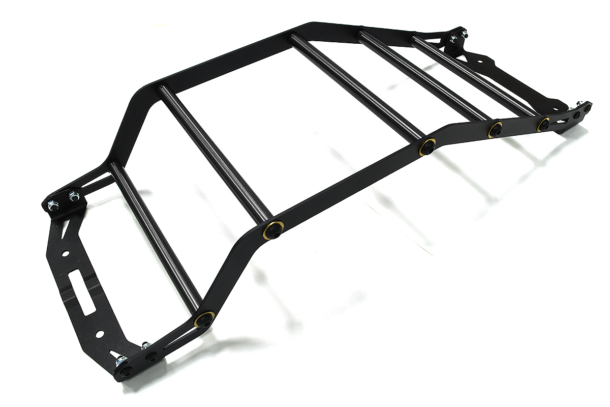 C33327BLACK Metal Exo-Skeleton Body Roll Cage Kit for Arrma 1/8 Notorious 6S BLX V5 AR406127 - Image 1