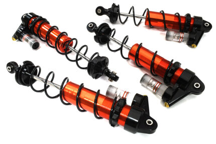 Piggyback Shock Set (4) for Arrma 1/5 Kraton 4X4 8S BLX ARA330609 ARA330610