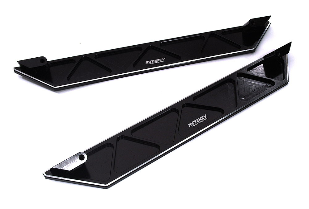 C33329BLACK Billet Machined Side Protection Nerf Bars for Traxxas XRT & X-Maxx 4X4 7723 - Image 1