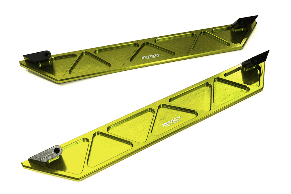 C33329GREEN Billet Machined Side Protection Nerf Bars for Traxxas XRT & X-Maxx 4X4 7723 - Image 1