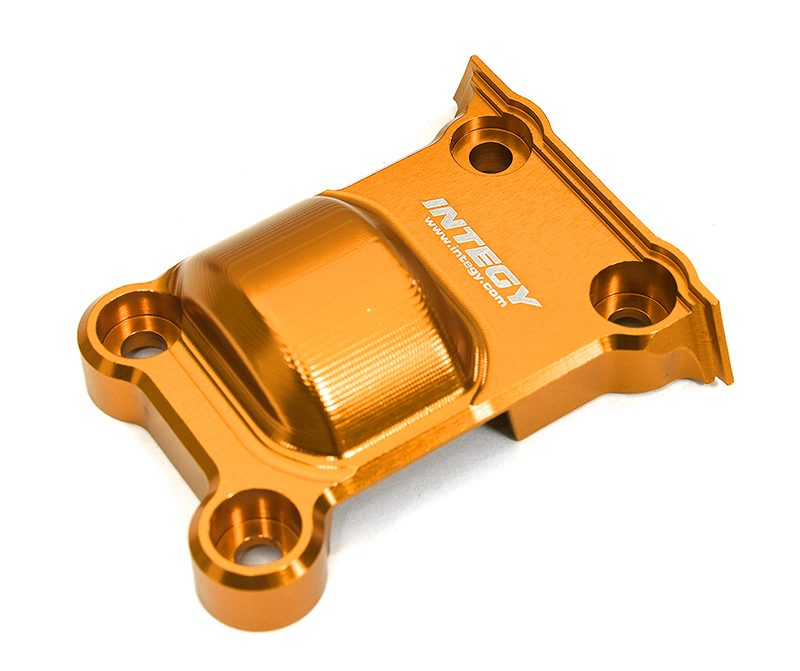 C33332ORANGE Billet Machined Alloy Rear Gear Cover for Traxxas XRT - Orange 7887 - Image 1