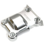 Billet Machined Alloy Rear Gear Cover for Traxxas XRT - Silver 7887