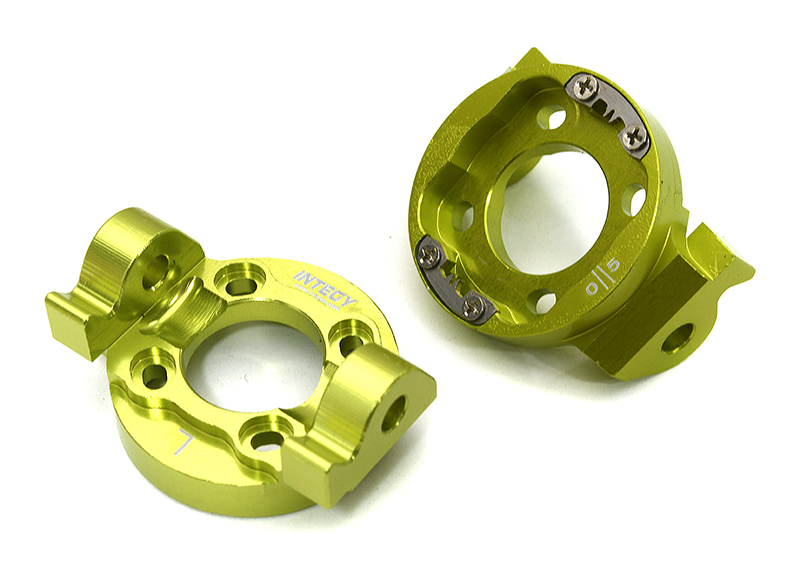 C33334GREEN Billet Machined Caster Blocks for Losi 1/8 LMT 1.0 4WD Monster Truck - Image 1