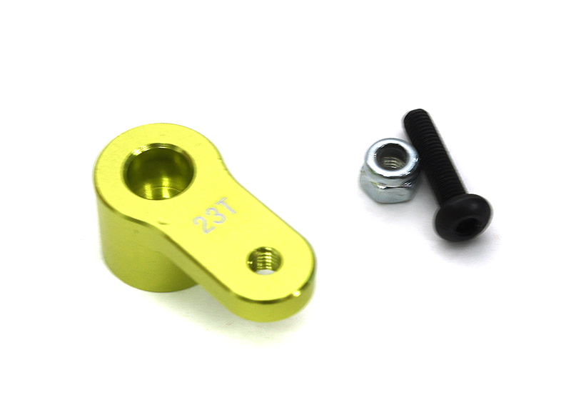 C33337GREEN Billet Machined 23T Servo Arm for Losi 1/10 Lasernut U4 4WD Brushless RTR - Image 1