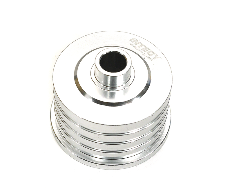 C33338SILVER Billet Machined Differential Housing for Traxxas 1/8 Sledge 4WD 9581 - Image 1