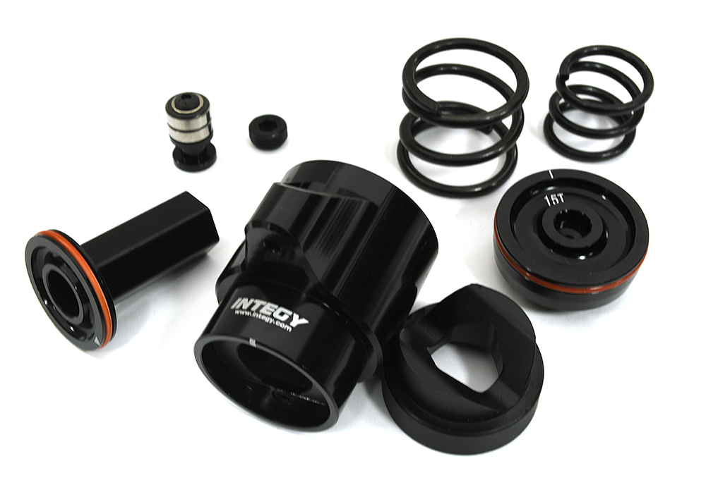 C33340BLACK Billet Machined Servo Saver Set for Arrma 1/5 Kraton 4X4 8S BLX ARA340165 - Image 1