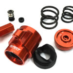 Machined Red Servo Saver Set for Arrma 1/5 Kraton 4X4 8S BLX ARA340165