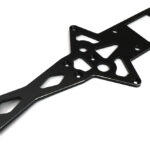 Billet Machined Black Center Chassis Brace for Losi 1/6 Super Baja Rey 2.0