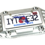 Realistic License Plate w/ Alloy Frame for Axial 1/6 SCX6 250008