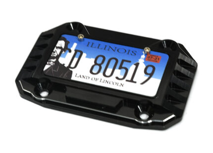 Realistic License Plate w/ Alloy Frame for Axial 1/6 SCX6 250008