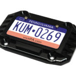 Realistic License Plate w/ Alloy Frame for Axial 1/6 SCX6 250008