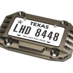 Realistic License Plate w/ Alloy Frame for Axial 1/6 SCX6 250008