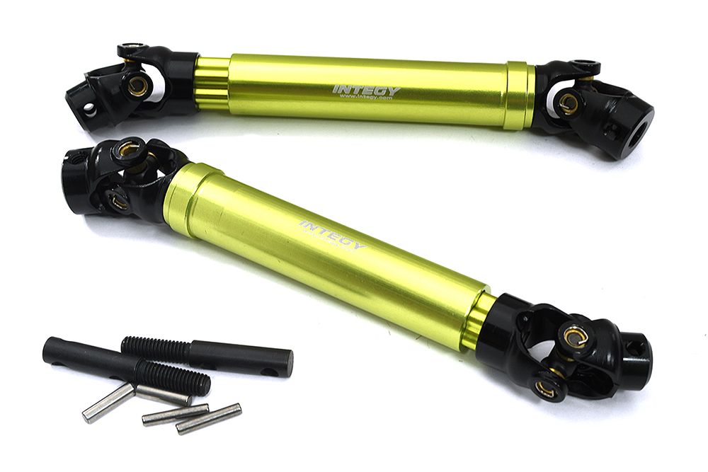 C33361GREEN Machined Alloy Universal Drive Shafts for Traxxas 1/10 Maxx V2 w/ WideMaxx 8993 - Image 1