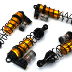 Machined Piggyback Shock Set for Arrma 1/8 Kraton 6S BLX ARA330621 ARA330622
