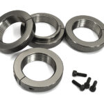 Clamp Type Spring Adjustment Collars for Traxxas X-Maxx 4X4 - Grey 7767