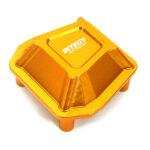 Billet Machined Alloy Differential Cover for Axial SCX6 Crawler - Orange 252002