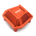 Billet Machined Alloy Differential Cover for Axial SCX6 Crawler - Red 252002