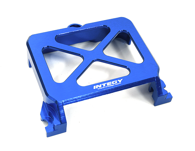 C33366BLUE Billet Machined Standard Servo Adapter for Traxxas XRT - Image 1