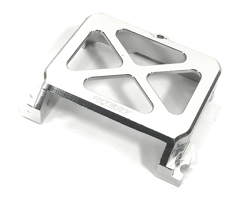 C33366SILVER Billet Machined Standard Servo Adapter for Traxxas XRT - Silver - Image 1