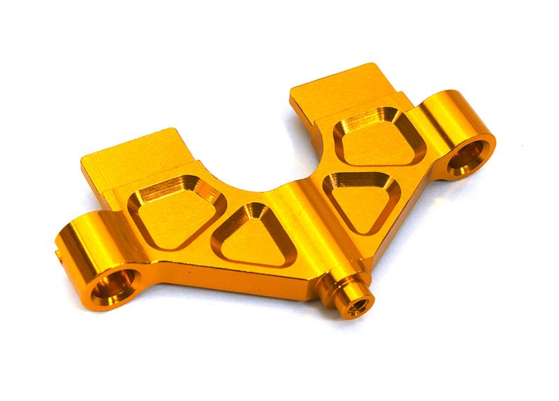 C33367ORANGE Billet Machined Servo Rear Brace Mount for Traxxas XRT - Orange 7820 - Image 1