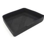 Black Silicone Right Trunk Storage Box Organizer for Tesla 22-24 Model X