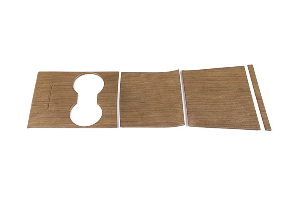 C33384 Wood Grain Center Console Wood Sticker Wrap for Tesla 2019-2020 Model 3/Y - Image 1