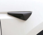 Matte Carbon Side Camera Trim Cover for Tesla 24 Model 3 - Image 2