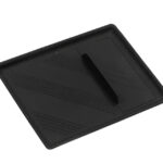 Black Silicone Central Control Upper Storage Pad for Tesla 22-24 Model S/X