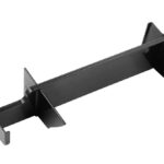 Black Glove Box Partition Tray Four-grid Organizer for Tesla 21-24 Model Y