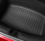 Black TPE Plastic Weather Lower Trunk Mat for Tesla 24 Model 3 - Image 3