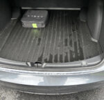 Black TPE Plastic Large Trunk Mat for Tesla 24 Model 3 - Image 2