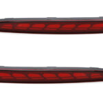 Red Housing Full LED Rear Bumper Fog Reflex Lamp for Tesla Model Y