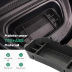 Black TPE Frunk Storage Box Organizer for Tesla 21-24 Model Y - Image 3