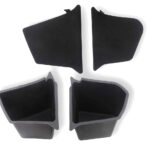 Black Rear Storage Box w/ Cover for 5-Seater Full Carpet Tesla 23-24 Model Y