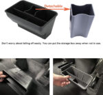 ABS Rear Center Console Storage Organizer for Tesla 20-24 Model Y - Image 4