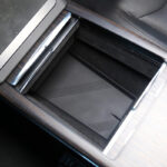 Black Silicone Central Control Lower Storage Pad for Tesla 22-24 Model S/X - Image 3