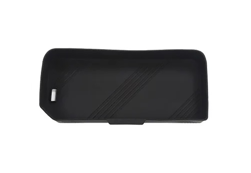 C33478 Black Silicone Rear Left Trunk Storage Organizer Tray for Tesla 22-24 Model X - Image 1