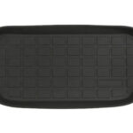 Black TPE Plastic Weather Frunk Mat for Tesla 20-24 Model Y
