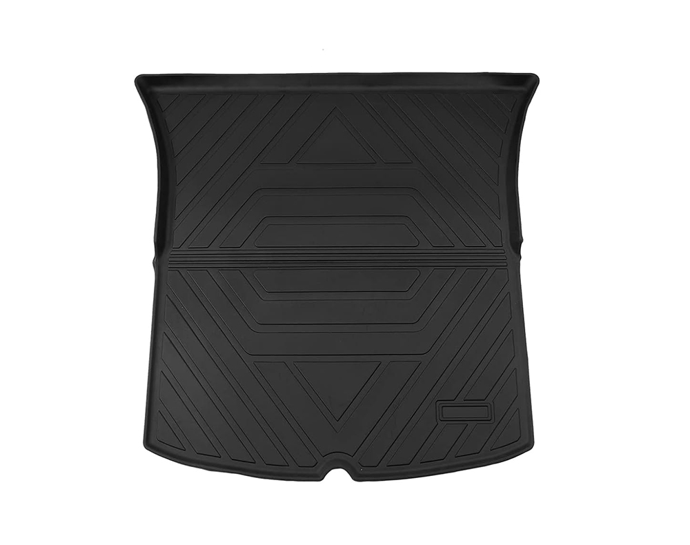 C33486 Black TPE Rear Large Trunk Mat for Tesla 20-24 Model Y 5 Seats - Image 1