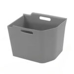 Grey Silicone Rear Trunk Lower Left Storage Box for Tesla 22-24 Model X