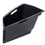 Black Silicone Rear Trunk Left Storage Box for Tesla 22-24 Model S