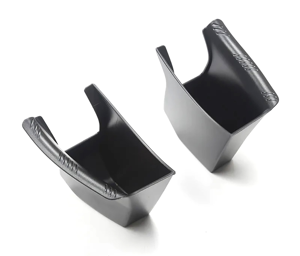 C33502 Black ABS Front Door Handle Storage Box for Tesla 22-24 Model X - Image 1