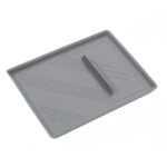 Grey Silicone Central Control Upper Storage Pad for Tesla 22-24 Model S/X