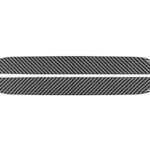 Carbon Fiber Pattern Door Sill Protector Decals for Tesla Model S