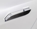 Carbon Fiber Pattern Door Handle Protector Decals for Tesla Model S - Image 3